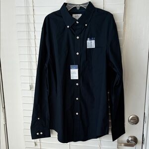 NWT Croft & Barrow Men’s Shirt Long Sleeve Blue SZ M